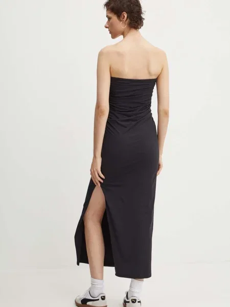 Šaty Abercrombie & Fitch maxi černá