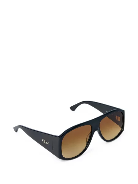 Ochelari de soare Chloé cu autograf negru