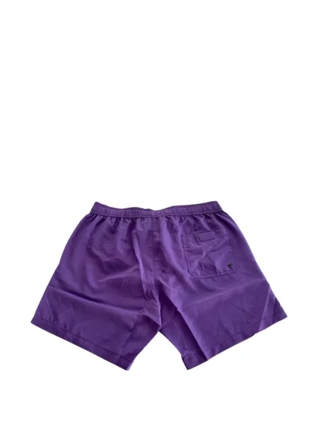 Slip de baie Trussardi cu autograf cu cordon violet