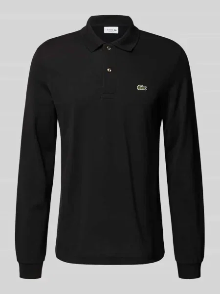 Lacoste longsleeve gładki czarny