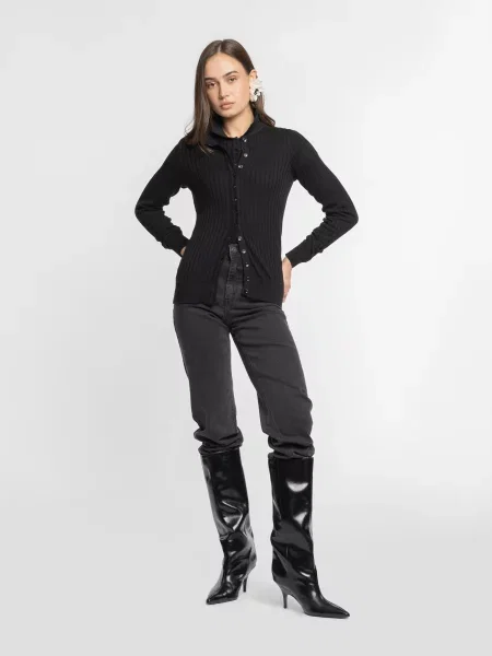 Кофти та светри Arber бавовна/ліоцел чорний