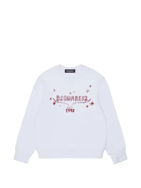 Bluza dziecięca Dsquared2 biała
