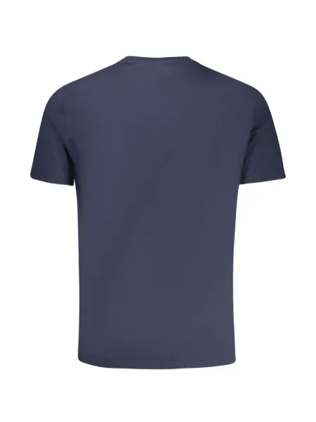 Tricou Calvin Klein cu autograf albastru