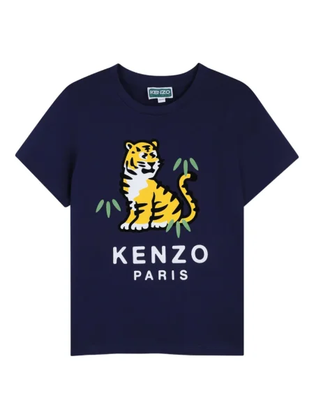 Koszulka dziecięca Kenzo niebieska