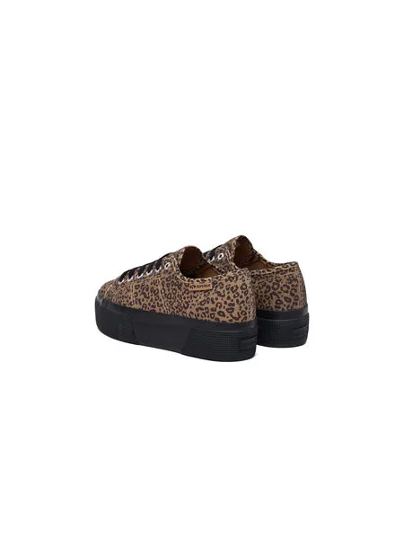 Superga Tenis superge Platform rjava