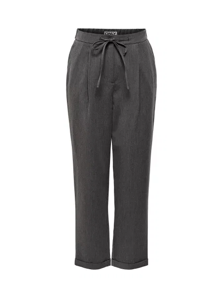 ONLY Pantaloni cutați ONLNAJMA închis gri