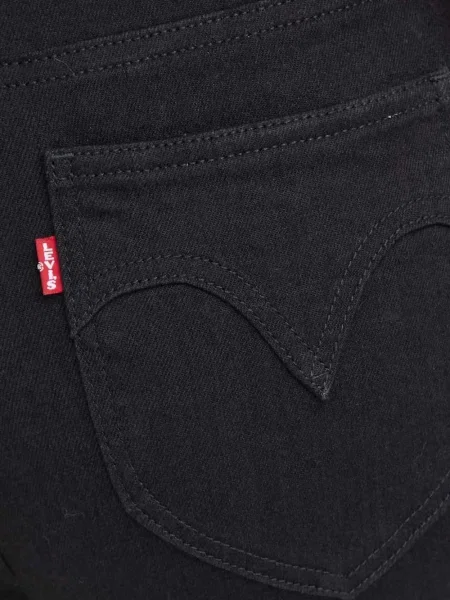 Retro lepršave traperice Levi's® lepršave s izlizanim efektom plava