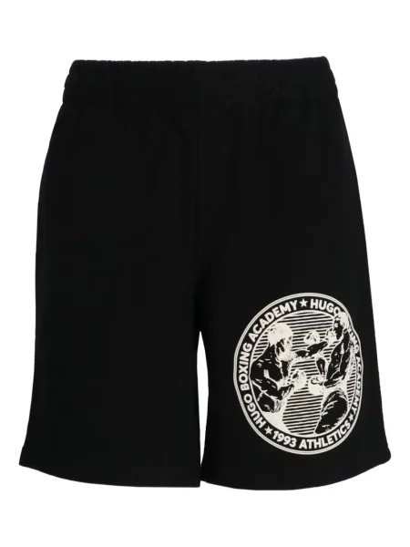 Pantaloni scurți Hugo negru