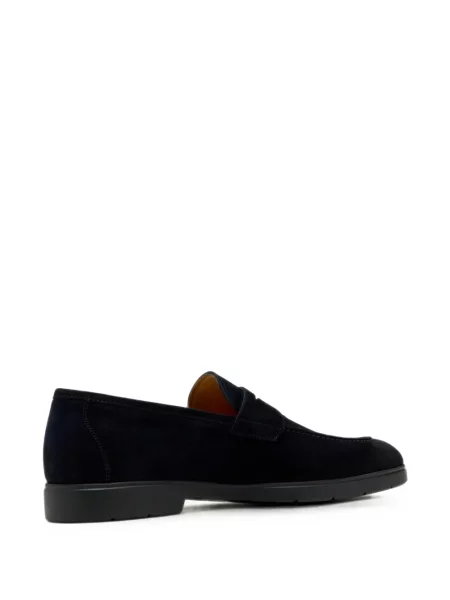 Pantofi loafer Magnanni din piele de căprioară albastru