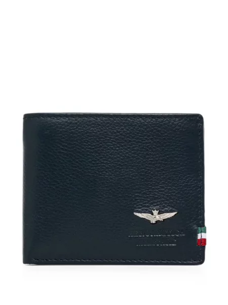 Portofel Aeronautica Militare cu autograf albastru
