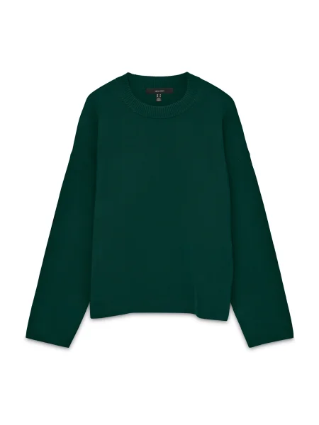 VERO MODA Pulover VMSILJE închis verde