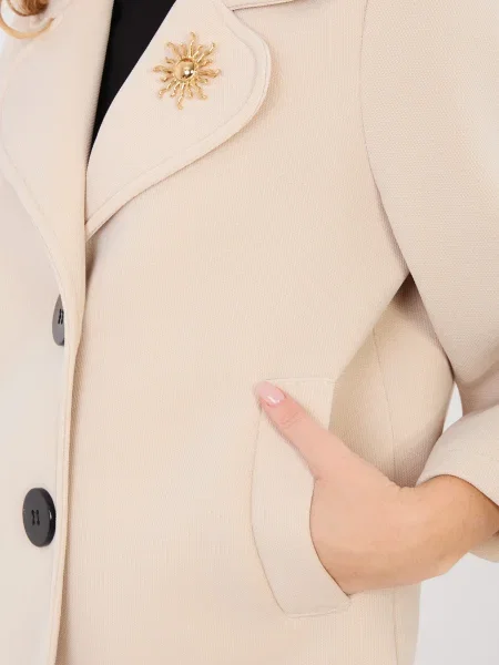 Palton Italy Moda negru