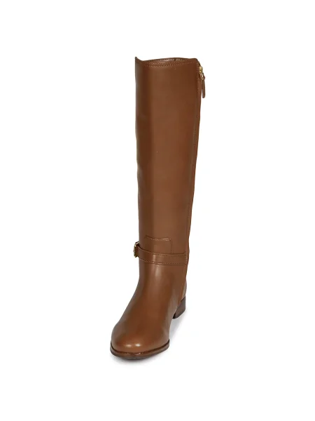 Pantofi Lauren Ralph Lauren din piele maro