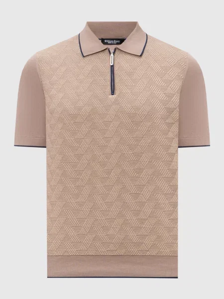 Поло Stefano Ricci коричневое