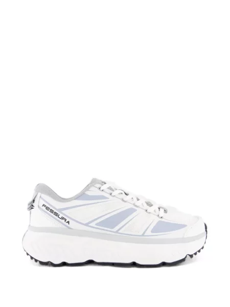 Sneakerși Fessura alb
