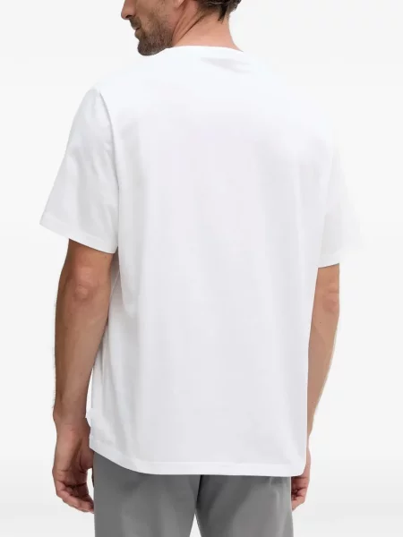 Tricou Michael Kors cu broderie alb