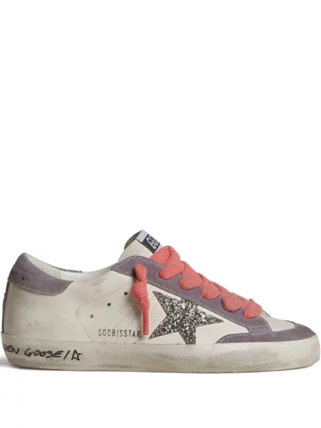 Sneakerși Golden Goose din piele alb