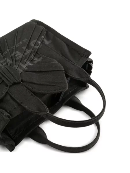 Geantă shopper Marc Jacobs cu funde negru