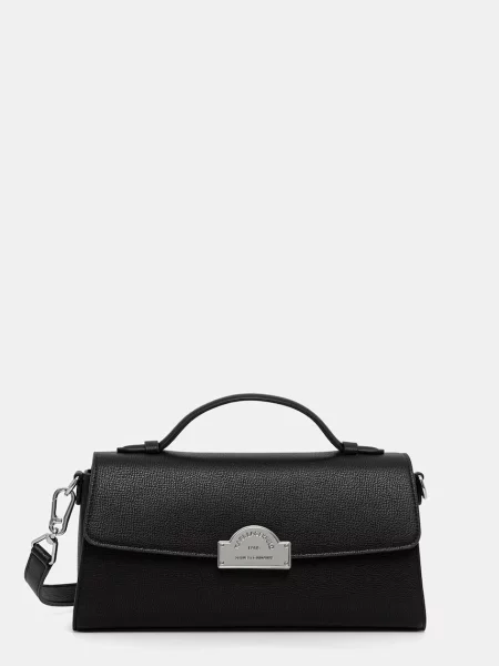 Karl Lagerfeld crossbody torbica iz umetnega usnja K/RSG črna