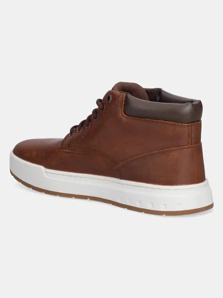 Timberland bőr bakancs Maple Grove barna