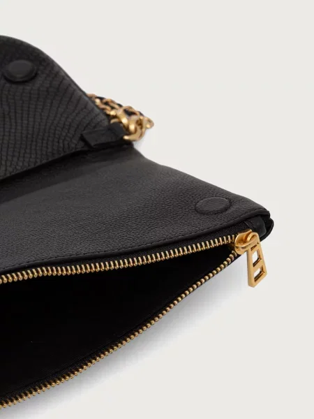Zadig&Voltaire чанта crossbody дамска от кожа черно