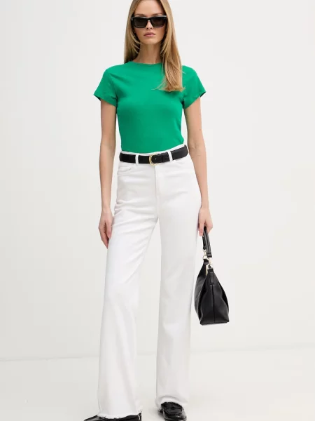 Tommy Hilfiger basic tričko zelené