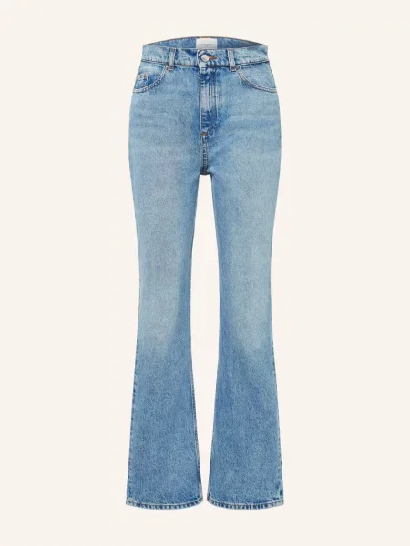 Claudie Pierlot Jeansy Straight blau niebieskie