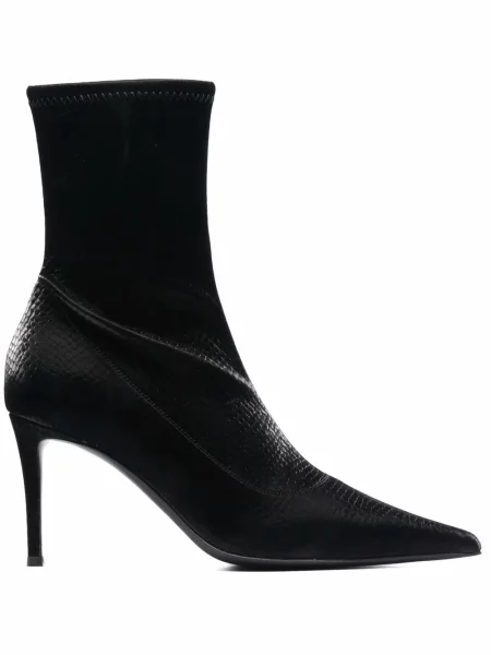 Cizme Giuseppe Zanotti cu toc înalt negru
