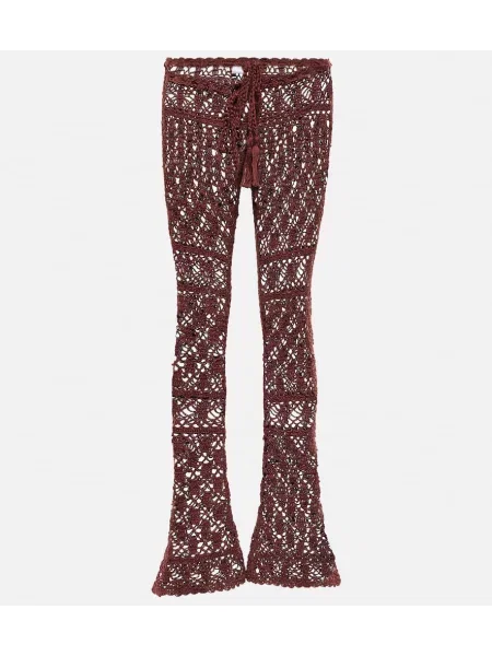 Nohavice Anna Kosturova hnedá