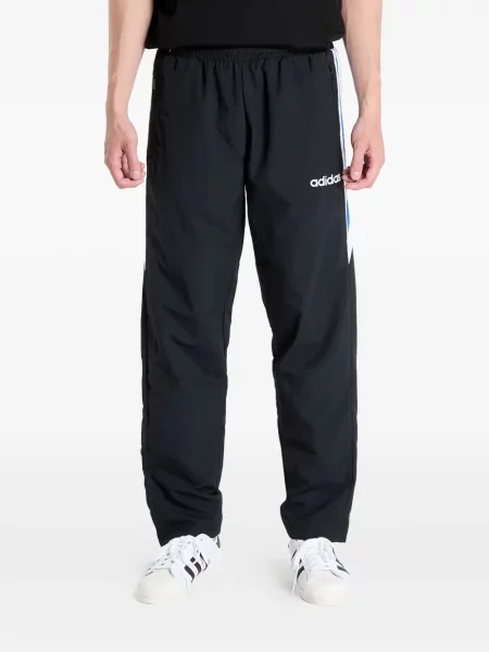 Șosete Adidas cu dungi cu tepi plasă maro