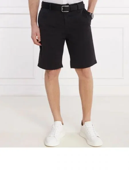 Tapered chino nadrág Boss Orange fekete