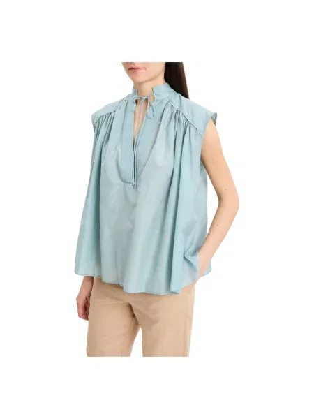 Top Semicouture niebieski