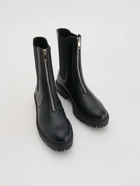 Ботильоны Reserved черные