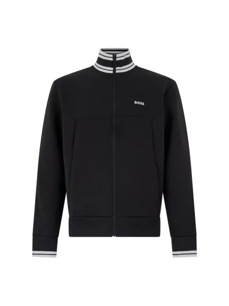 Bluza rozpinana Boss czarna