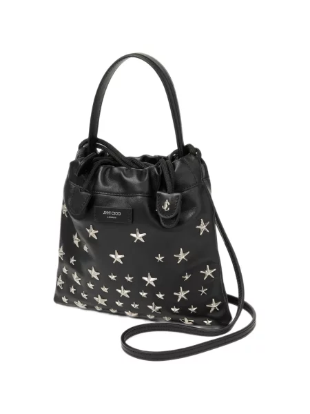 Geantă Jimmy Choo cu cordon negru