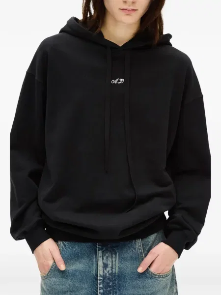 Hanorac cu glugă Ann Demeulemeester negru