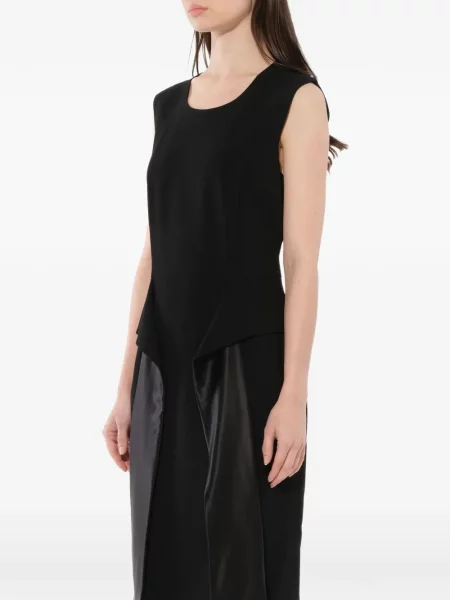 Haljina Givenchy na preklop crna