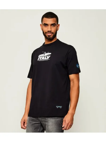 Iceberg Tricou ICEBERG X PEANUTS negru