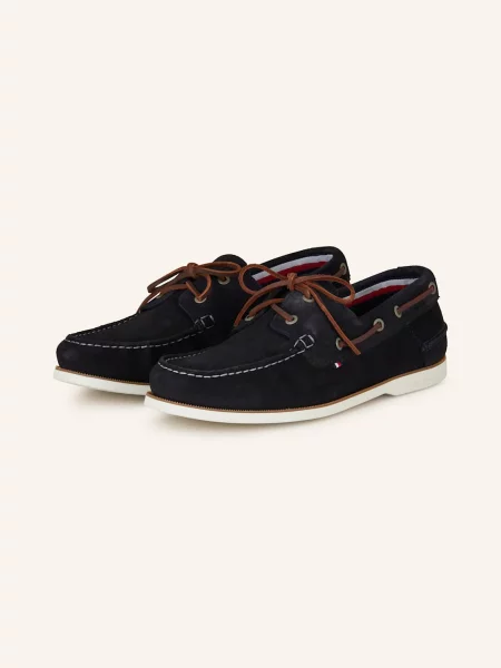 Tommy Hilfiger Mokasyny Żeglarskie blau