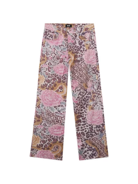 Pantaloni Gcds cu model floral cu imagine