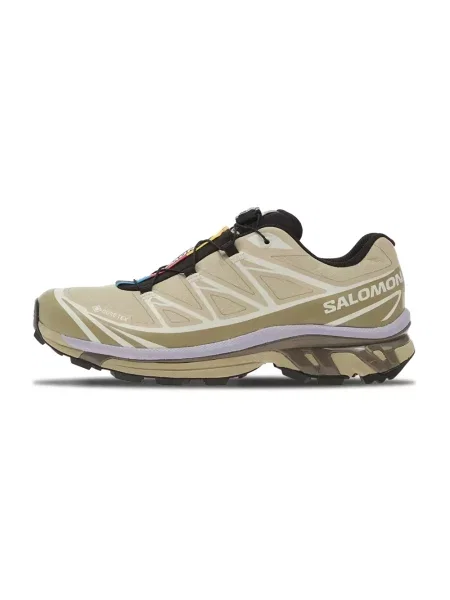 Salomon GTX buty trekkingowe dziecięce beżowe