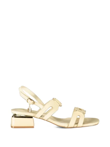 Sandale Laura Biagiotti slingback cu autograf
