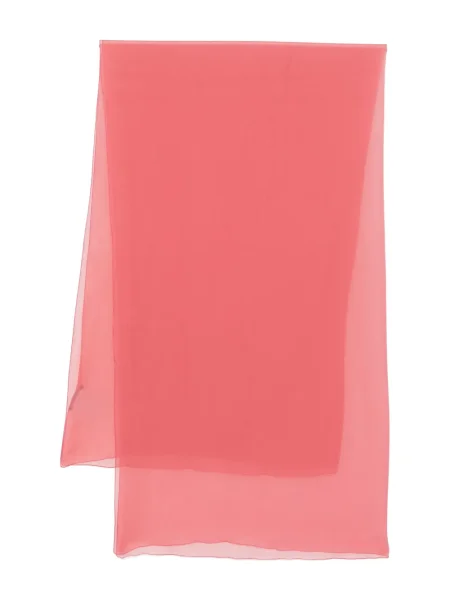 Fular Alberta Ferretti de mătase roz