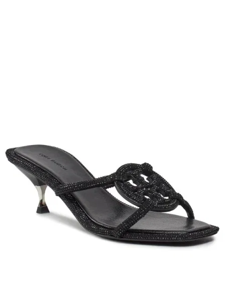 Papuci Tory Burch negru