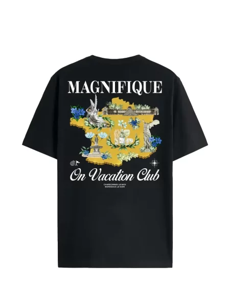 Tricou Vacation cu imagine negru