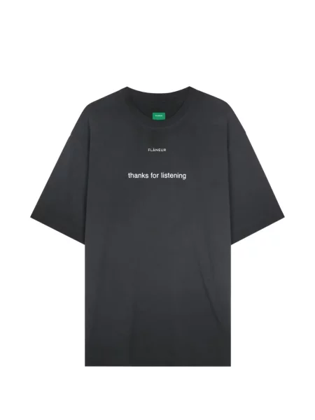 Tricou Flâneur cu imagine gri