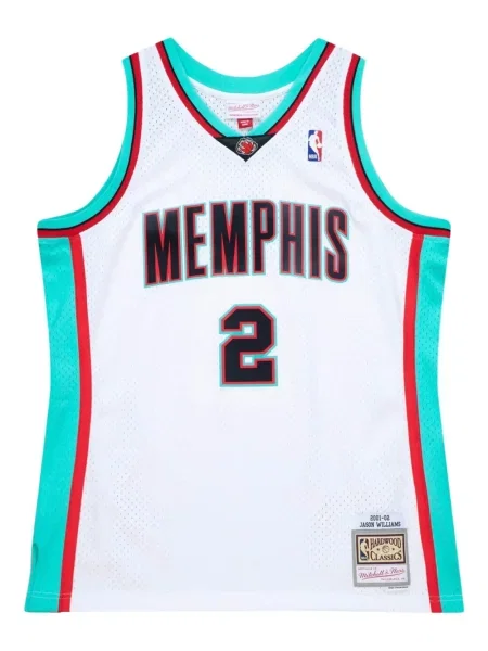 Vestă Mitchell & Ness alb