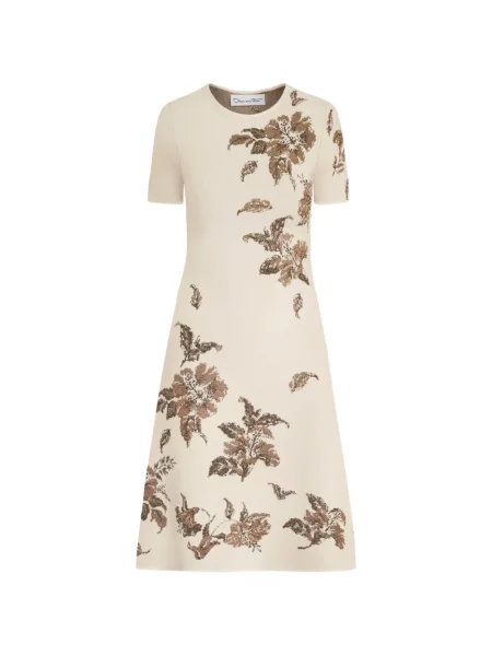 Rochie Oscar De La Renta din jacard