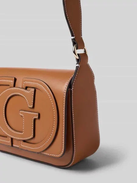 Torba na ramię z detal z logo model Ruby' Guess