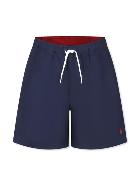Kąpielówki dziecięce Polo Ralph Lauren niebieskie